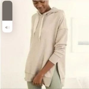 Aerie side zip long tunic sweatshirt